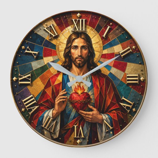 Sacred Heart of Jesus Grote Klok (Voorkant)