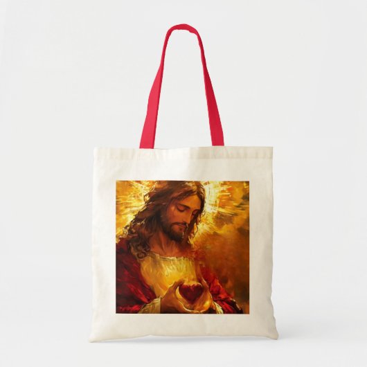 Sacred Heart of Jesus  Tote Bag (Voorkant)