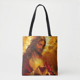 Sacred Heart of Jesus  Tote Bag