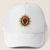Sacred heart of Jesus Trucker Pet (Voorkant)