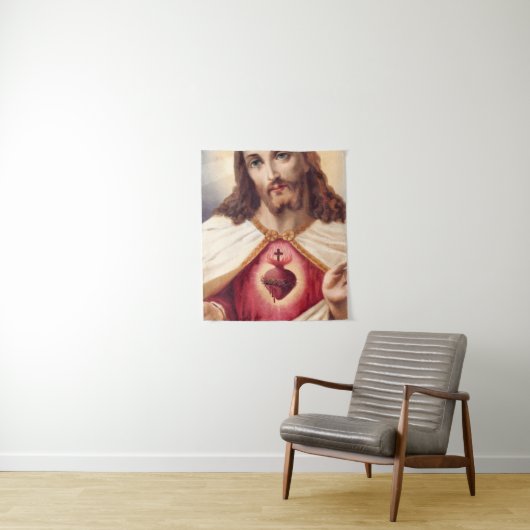 Sacred Heart Of Jesus Wandkleed (In situ)