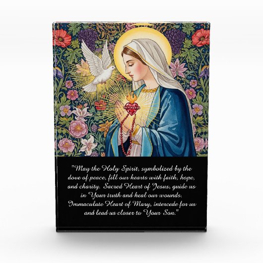 Sacred Heart of Mary, Immaculate Heart Devotion Fotoblokken (Voorkant)