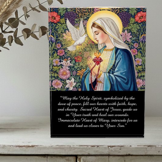 Sacred Heart of Mary, Immaculate Heart Devotion Fotoblokken