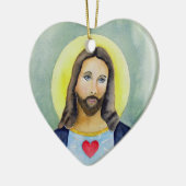 Sacred Heart Ornament (Links)