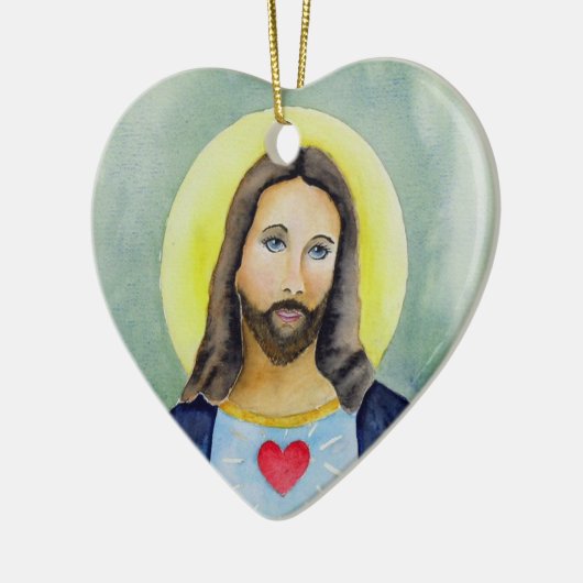 Sacred Heart Ornament (Links)
