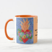 SACRED HEART Personalize Birthday Gift Coffee Cup Mok (Links)