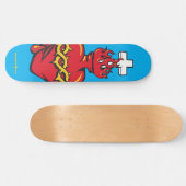 Sacred Heart Persoonlijk Skateboard (Horizontaal)
