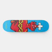 Sacred Heart Persoonlijk Skateboard (Horizontaal)