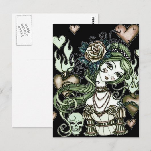 Sacred Heart Post Card Briefkaart (Voorkant / Achterkant)