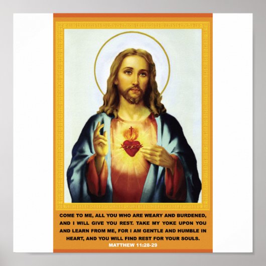 Sacred Heart Poster (Voorkant)