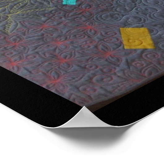 Sacred Heart Quilt Poster (Hoek)