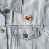 Sacred Heart Ronde Button 3,2 Cm (In situ)