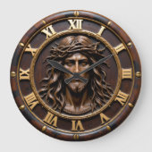 Sacred Heart Savior Portrait Grote Klok (Voorkant)