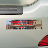 SACRED HEART SCHOOL BUMPERSTICKER (Op auto)