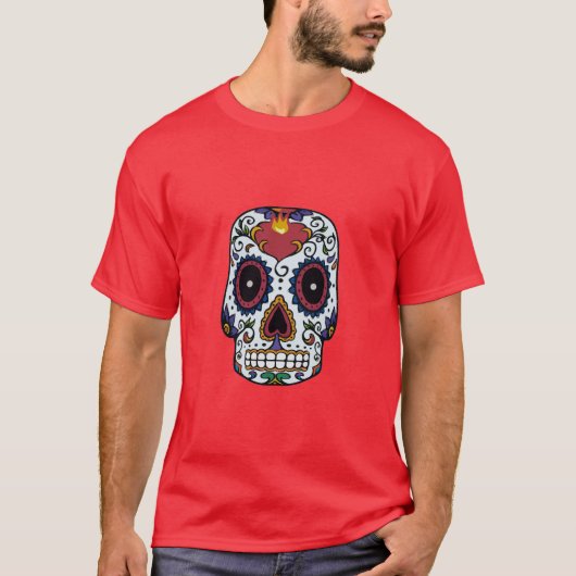 Sacred Heart Skull T-shirt (Voorkant)