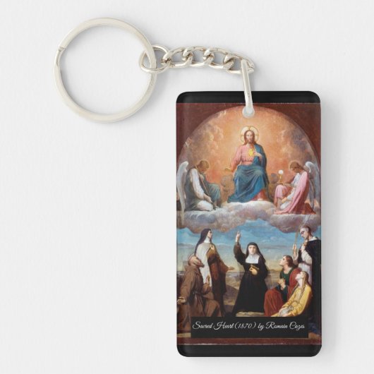 Sacred Heart Sleutelhanger (Voorkant)