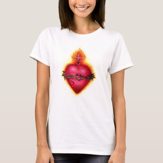 Sacred Heart T-shirt (Voorkant)