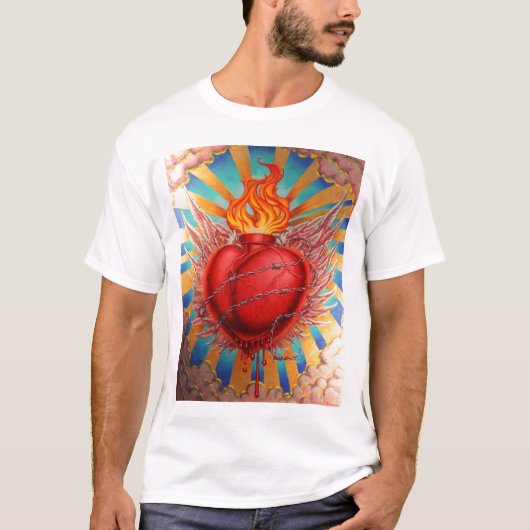Sacred Heart T-shirt (Voorkant)