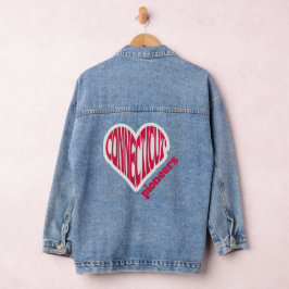 SACRED HEART UNIVERSITY PIONEERS SPIJKEJAK DENIM JACKET