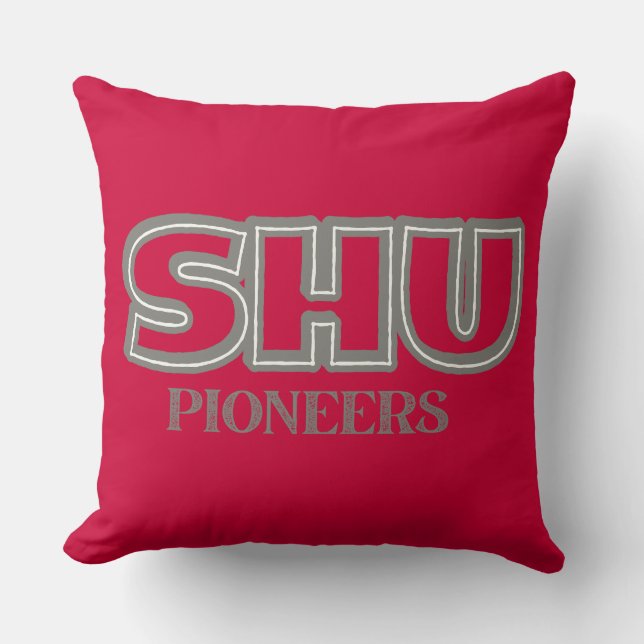 Sacred Heart University Pioniers Kussen (Voorkant)
