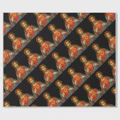 Sacred Heart van Jesus c1899 Duitsland Cadeaupapier (Vlak)