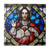 SACRED HEART VAN JESUS TEGELTJE (Voorkant)