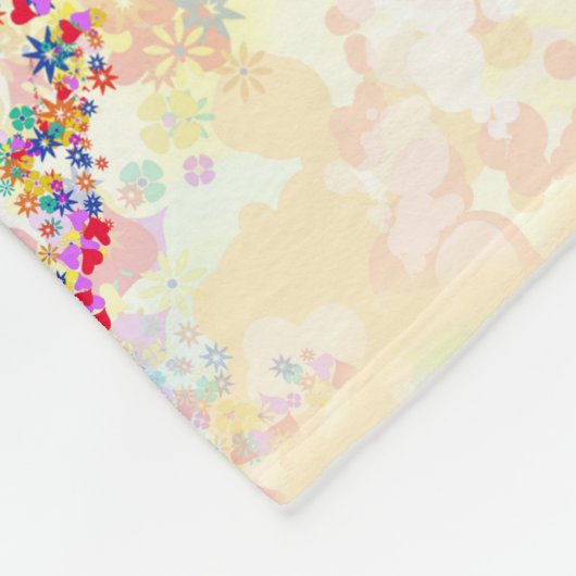 Sacred Henna Elephant Fleece Deken (Hoek)