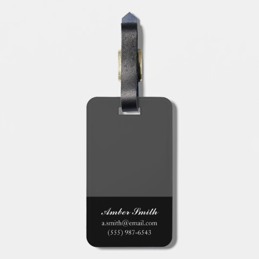 Sacred II Bagagelabel (Achterkant verticaal)