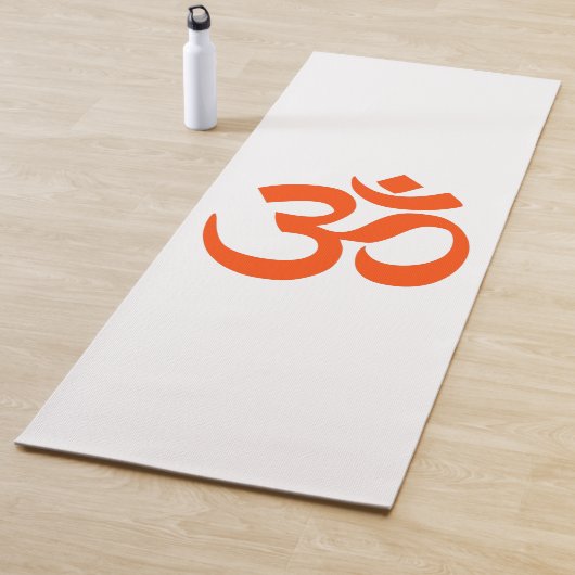 Sacred Indian Om Symbol Yogamat (In situ)