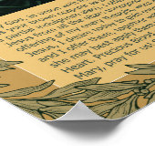 Sacred Jesus Immaculate Heart Mary Angels Cherubs Poster (Hoek)