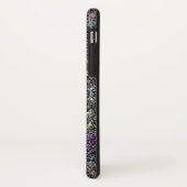 Sacred mandala sterren en kant paars en zwart Case-Mate iPhone case (Achterkant/links)