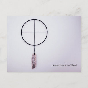 Sacred Medicine Wheel Briefkaart