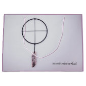 Sacred Medicine Wheel Large Cadeautasje (Voorkant)