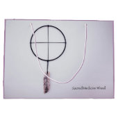 Sacred Medicine Wheel Large Cadeautasje (Achterkant)