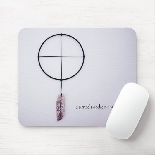 Sacred Medicine Wheel Muismat (Met muis)
