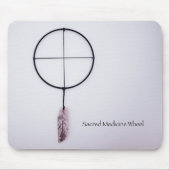Sacred Medicine Wheel Muismat (Voorkant)