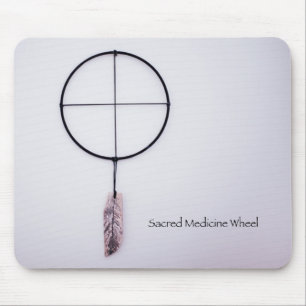 Sacred Medicine Wheel Muismat