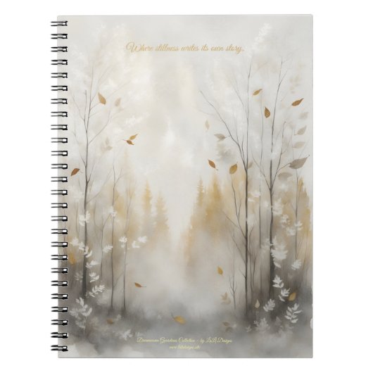 Sacred Misty Forest Journal Notitieboek (Voorkant)