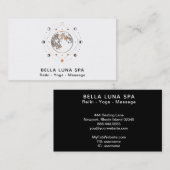 *~* Sacred Moon Phases Universe Lunar Shaman Stars Visitekaartje (Voorkant / Achterkant)