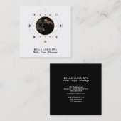 *~* Sacred Moon Phases Universe Stars Luna Shaman Vierkante Visitekaartje (Voorkant / Achterkant)