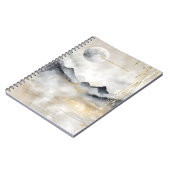 Sacred Moonlit Mountains Journal Notitieboek (Linkerzijde)