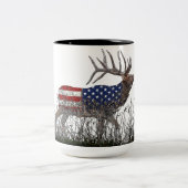 Sacred North American Elk Tweekleurige Koffiemok (Center)