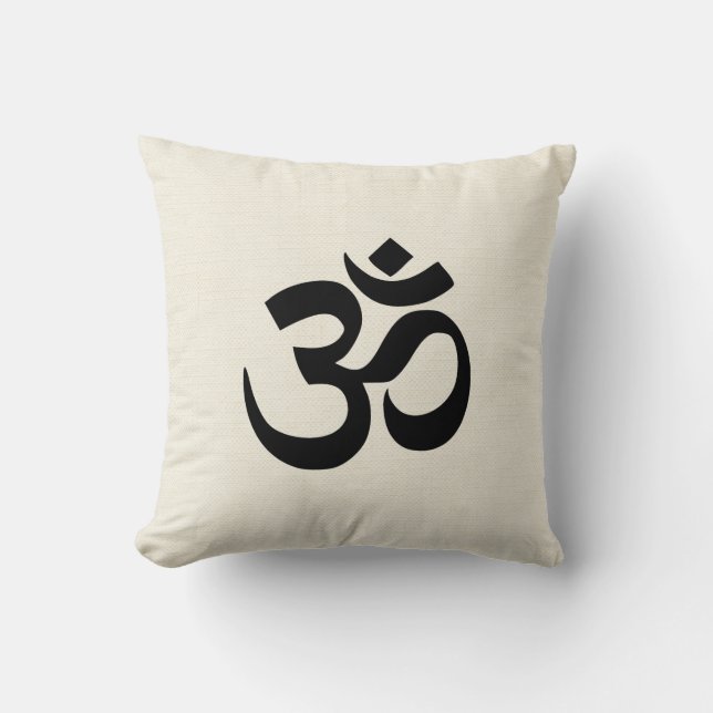 Sacred Om in room Kussen (Voorkant)
