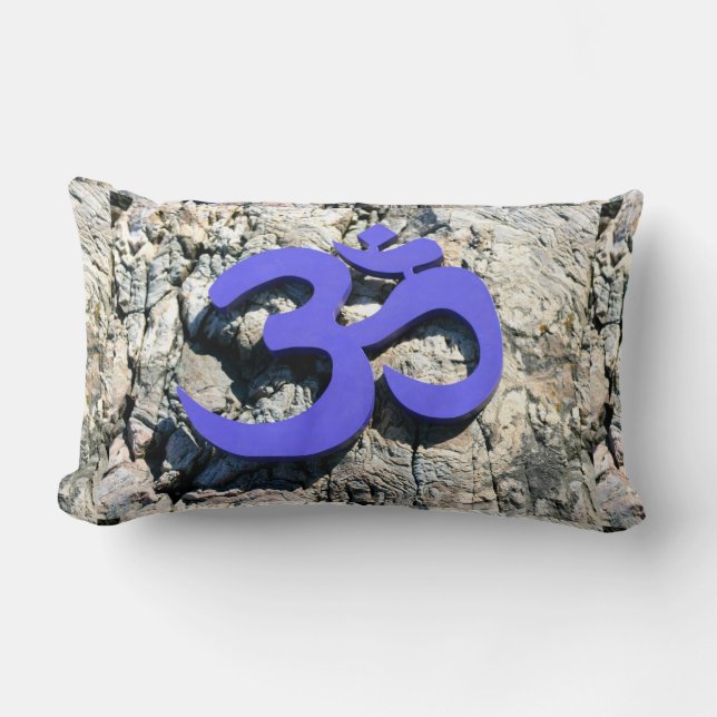 Sacred Om Symbol Kussen (Voorkant)