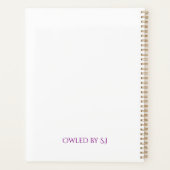 🦉 Sacred Owl Wisdom - Mystical Planning Journal Planner (Achterkant)
