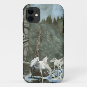 Sacred Pegasi Drink de Fantasy Art Case-Mate iPhone Case