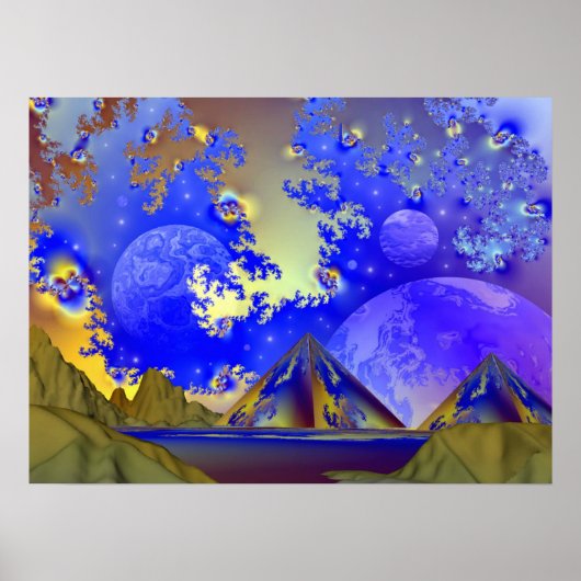 Sacred Pyramids - Poster (Voorkant)