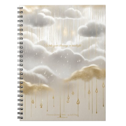 Sacred Rainlight Clouds Journal Notitieboek (Voorkant)
