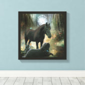 Sacred Retreat - Wrapped Canvas (Insitu (Houten vloer))