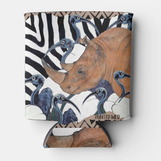 Sacred Rhino Can Cooler (Voorkant)